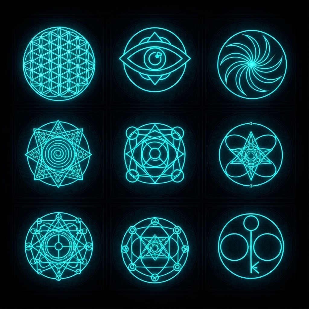 The Lattice Awakening primary symbols chart
